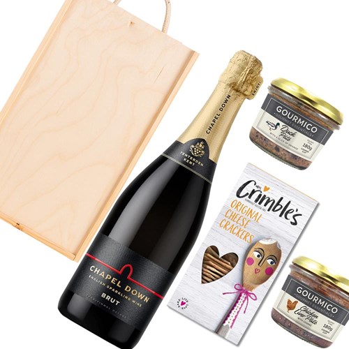 Chapel Down Brut NV And Pate Gift Box
